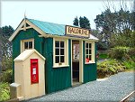 Baldrine Halt on the Manx Electric Railway.