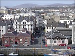 The old and new Market Halls - Douglas - (4/4/03).