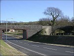 The old and new Kewaigue (snotty) Bridges - (4/4/03).