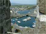 Looking through Castle Rushen's turrets - (22/4/03)