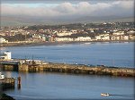 A glorious sunny winters morning overlooking Douglas.