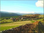 Overlooking Maughold Village.