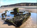 The remains of "Passages" Jurby Head. 