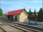 Santon Railway Station.