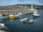 Port Erin Inner Harbour.