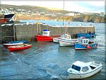 Port Erin Inner Harbour.