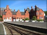 A deserted Douglas Steam Railway Station.