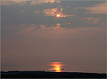Sunset north of Peel - 1/6/03