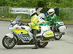 Manx and German Traffic Police Officers - 1/6/03