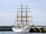 A visitor to Douglas Harbour - Sea Cloud Two - (9/6/03)
