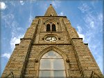 A slightly different view of the Clock Tower at St Johns Church.