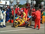 TT 2002 - A typical scene at the TT Grandstand...