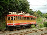 Tram  No 1 Departs Laxey for Snaefell Summit - (18/5/03)