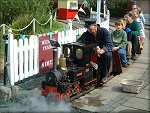 The Miniature Railway at the Wildlife Park.