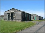 The old barrack huts at RAF Jurby.