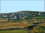 Early evening at Cregneash Folk Village.