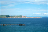 Overlooking Queens Pier and Ramsey Bay - (1/8/05)