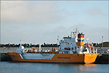 The MV Lotta Kosan in Douglas Harbour - (23/12/05)