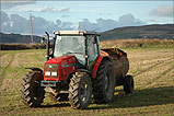 A busy farmer at Balladoole - (1/12/05)