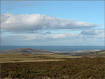 Looking towards Peel from Dalby Mountain - (20/2/05)