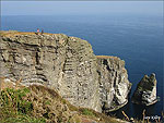 Sara's July Manxscene - The Chasms and Sugar Loaf Rock.