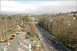 Overlooking Quarterbridge on the TT course - (24/3/05)