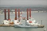 Mayflower Resolution and HMS Severn - (19/10/05)