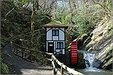 The disused waterwheel in Groudle Glen - (16/4/06)