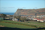 Overlooking Port Erin towards Bradda Head - (8/1/06)