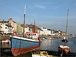 Standing on the "Tongue on North Quay Douglas - (1/12/2003)