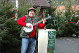 Ned Vereecke Esq at Douglas Steam Railway Station - (4/12/04)