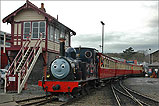 The Santa Train at Douglas Steam Railway Station - (4/12/04)