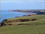 The sandy Kirk Michael coastline - (18/2/04)