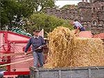 A hay baler at the Southern Agricultural Show - (27/7/03)