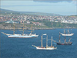 Tall Ships gather in Douglas Bay - (5/6/04)