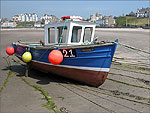 The "Michael J" on Port Erin Beach - (27/5/04)