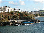 The former open air swimming pool in Port Erin - (1/11/04)