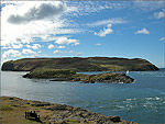 A view looking over Kitterland towards the Calf - (1/10/2004)
