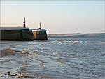 Low tide on Ramsey Beach - (1/9/03)