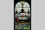 The Stained Glass Window at St Sanctains Church - Santan - (17/9/04) - This is a larger than normal image so please be patient whilst the image loads...